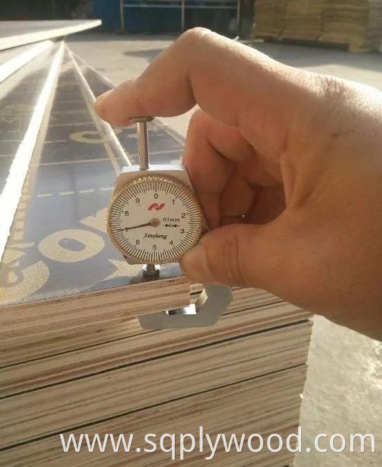 Consmos 3 Star 18mm Waterproof Melamine WBP Glue Film Faced Plywood for Construction